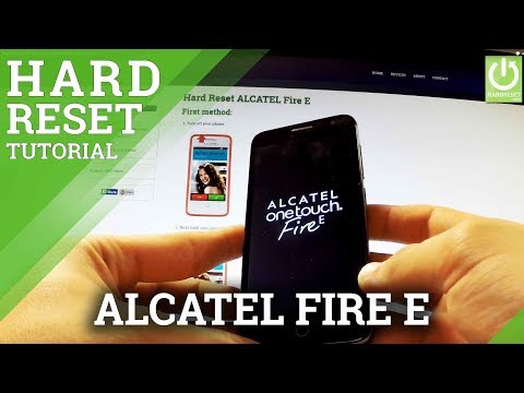 Hard Reset ALCATEL Fire E - How to Remove Pattren and Password