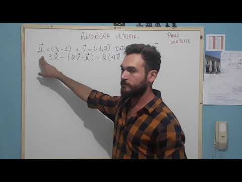 Álgebra vetorial - Resolução Questão 02 b   - problema proposto