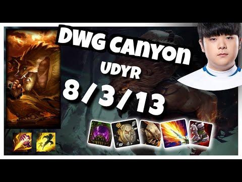 Udyr vs Hecarim DWG Canyon JUNGLE (8/3/13) - v11.2