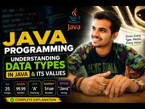 Data Types In Java Explained Primitive Data Types Java Tutorial 5 2026–27 Edition