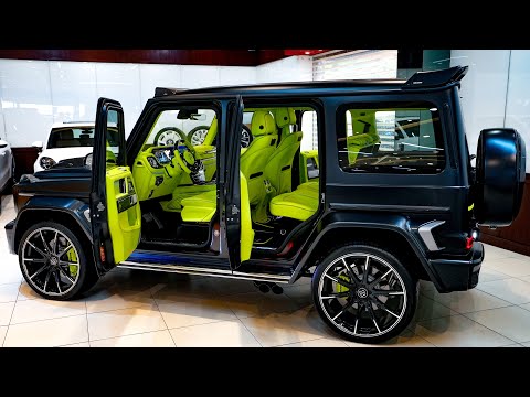 2024 Matte Gray Mercedes-AMG G63 Brabus G800 - Savage Luxury SUV in Detail!