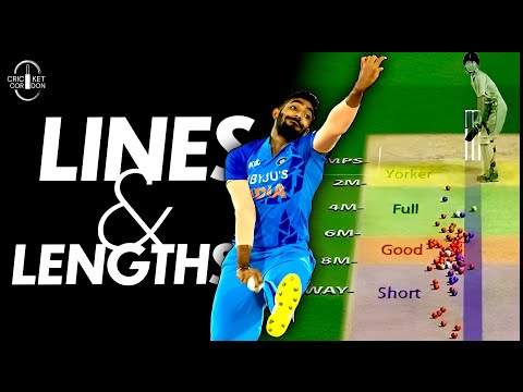 Different LINES & LENGTHS in Bowling and Strategies Explained - English