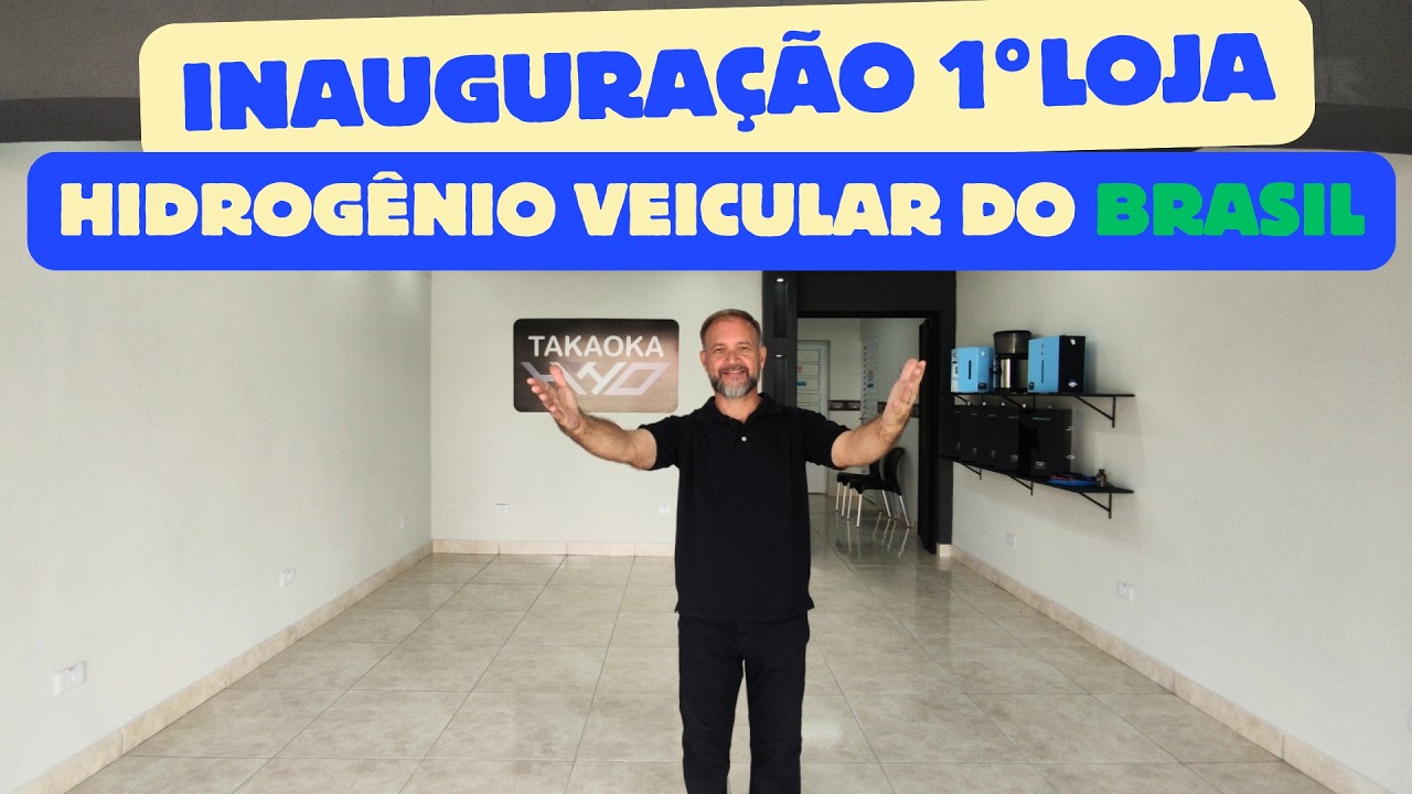 Inauguração da 1° Loja e Fábrica de Hidrogênio veicular do Brasil