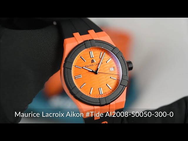 ساعة موريس لاكروا إيكون تايد كوارتز رجالية - Al2008-50050-300-0