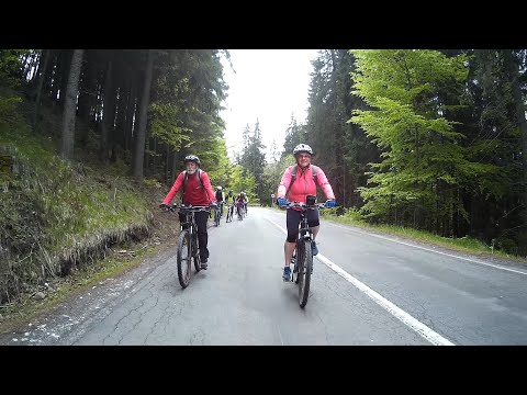 Görgényi-havasok, EKE-Gyergyó biciklitúra a Bucsin-tető irányába, kaland ráadással  (ATI FILM)