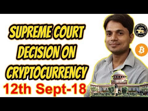 Supreme Court Decision on Cryptocurrency in India | Bitcoin Ban In India Hindi ? Video