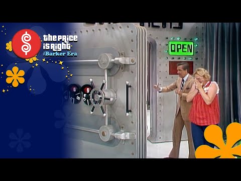 Contestant Cracks SAFE CRACKERS Code To Win Pair of Motorcycles! - The Price Is Right 1983