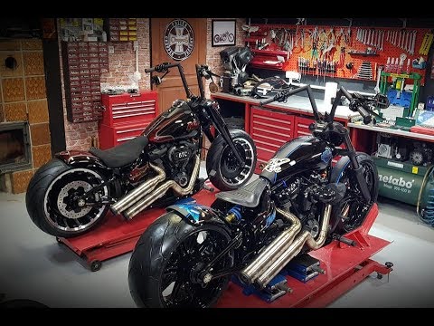 Harley Davidson HD Softail dragstyle "Chosen 1" by BT Choppers from Poland