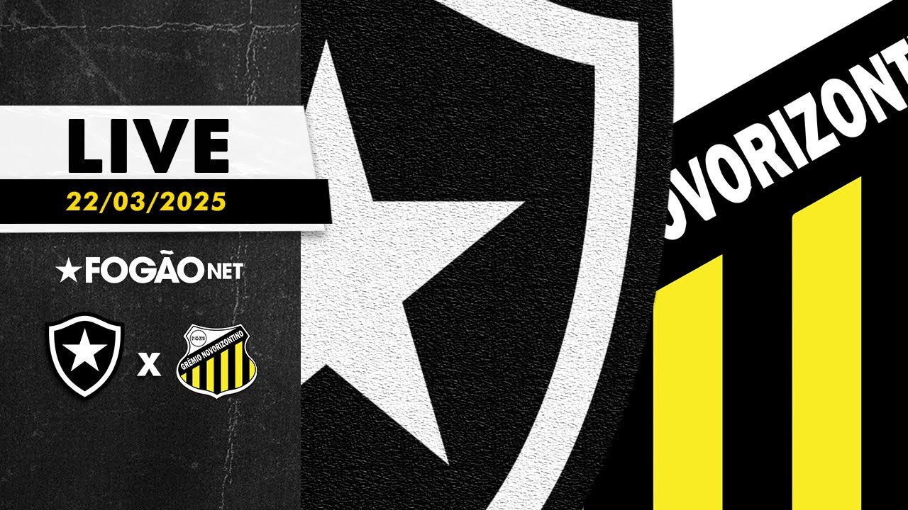 LIVE | Pré-jogo de Botafogo x Novorizontino, amistoso no Estádio Nilton Santos