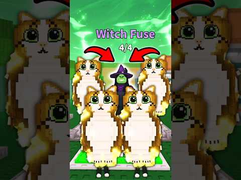 FUSING 4 OG MEOWLS in the NEW WITCH FUSE MACHINE!