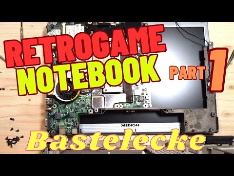 Bios Batterie wechseln am Medion MD95300 - Retrogames Notebook Part 1 - Bastelecke