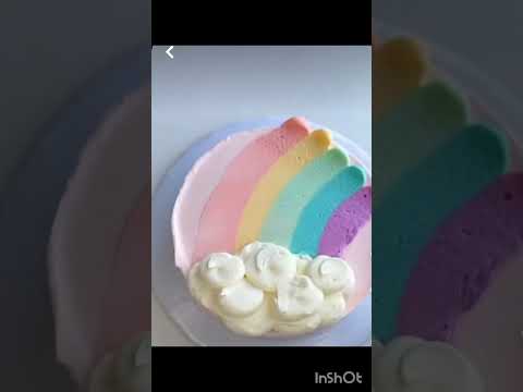 How to decorate simple design cake 🎂#shortsvideo #youtubeshorts #cutedesign 😋