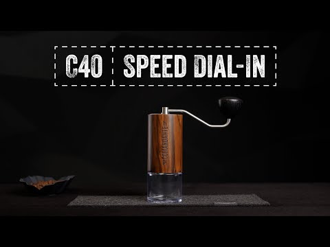 Comandante C40 - The fastest way to choose your grind setting!