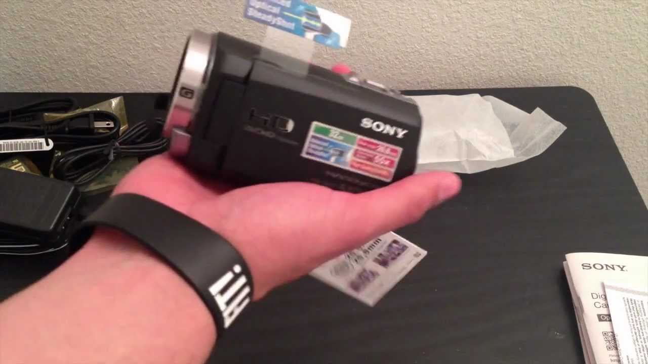Sony HDR CX-430V Handycam Unboxing