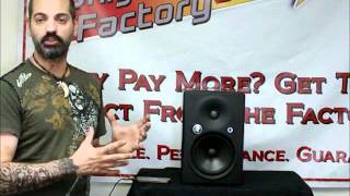 Video thumbnail for HR624MK2 Mackie Studio Monitors by onlyfactorydirect