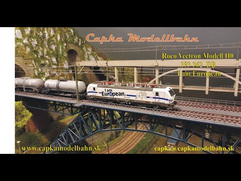 Roco Vectron DB Cargo 193 362 " I am European "