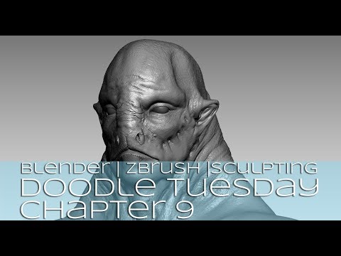 Creature Sculpting | Blender | ZBrush | Chapter 9