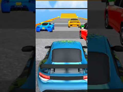 Mega Ramp Car Stunt Master Simulator - GT Impossible Sport Car Racing - Android  #game #shorts