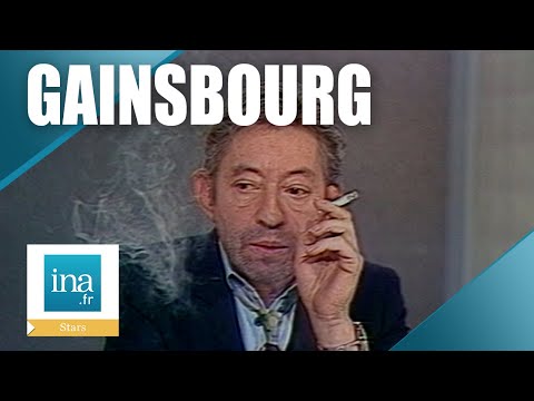 1989: Serge Gainsbourg, mockery and provocation on the 1 PM news | INA Archive