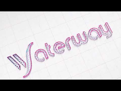 Трап для душа под плитку 90 см с двухсторонней решеткой Waterway Stream - фото 1 - id-p1692947587