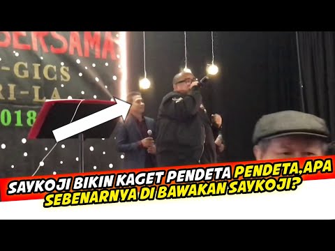 Saykoji bikin kaget pendeta pendeta