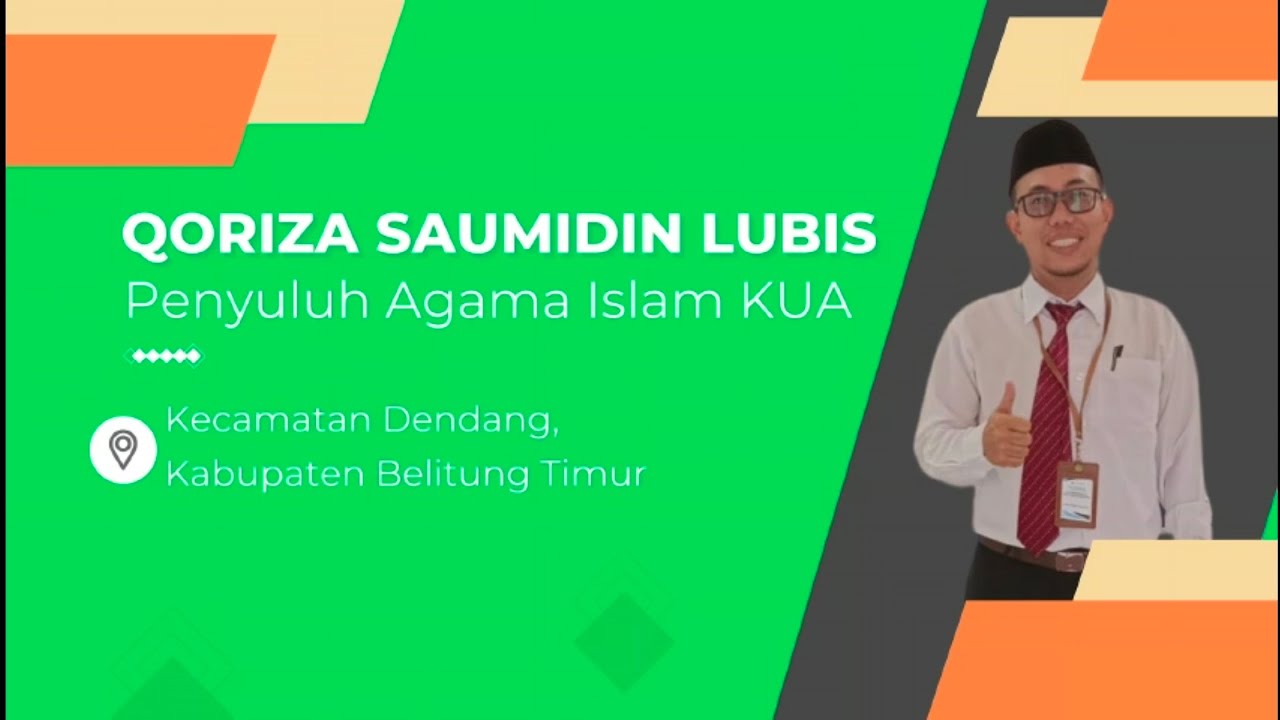 Penyuluh Agama Award 2024 Pendampingan Kelompok Rentan (Qoriza Saumiddin Lbs)'