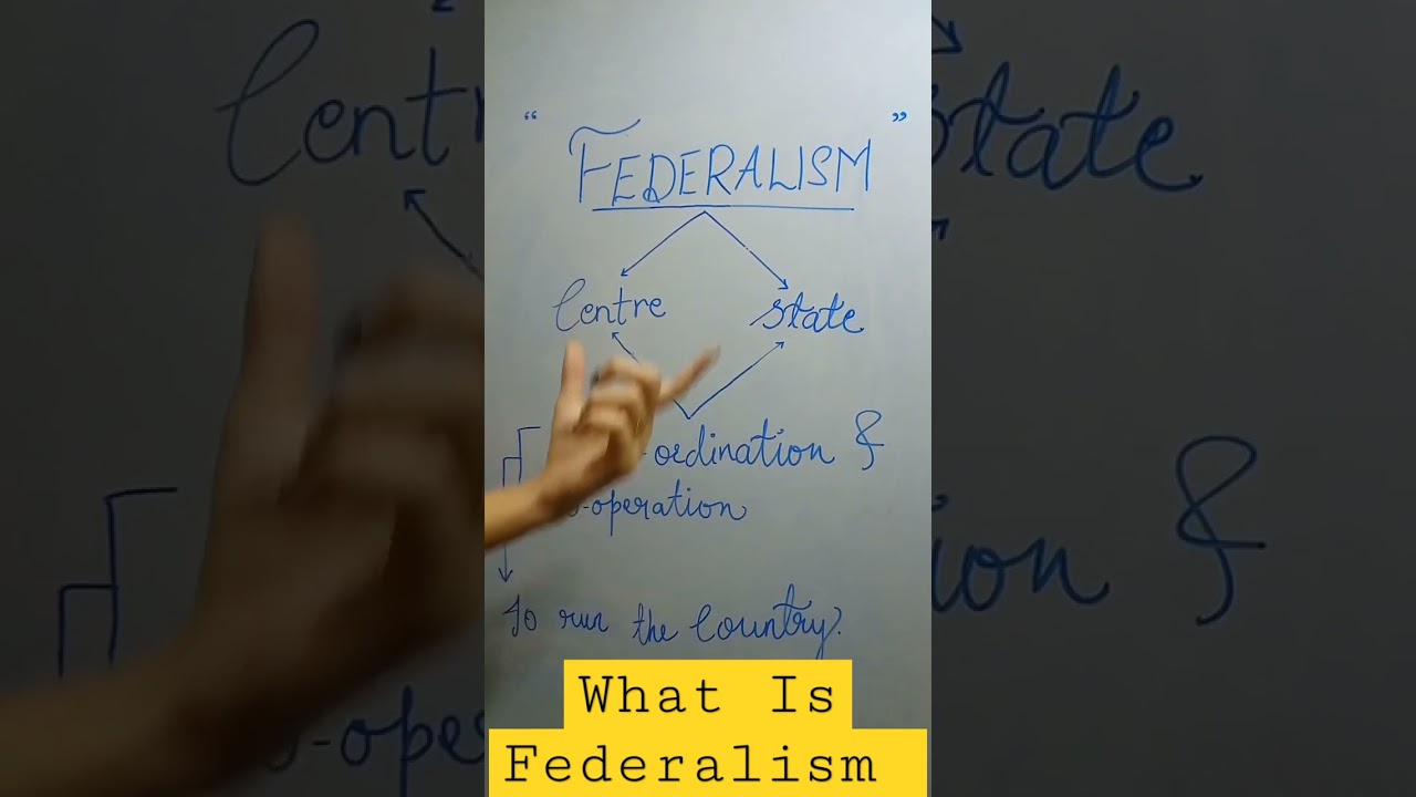 What Is Federalism ? Concept With Explanation  #indianpolity #revision4exams
