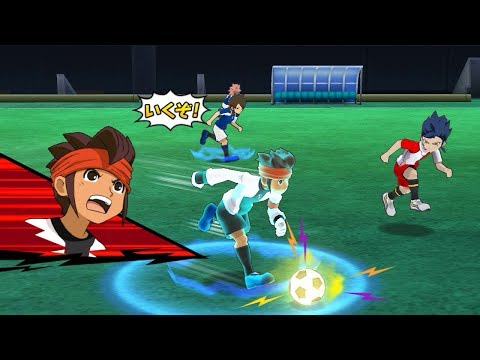 Inazuma Eleven Go Strikers 2013 Inazuma Legend Japan Vs New Inazuma Japan Wii (Dolphin/Gameplay)