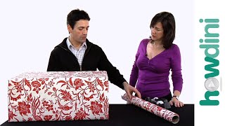 How to gift wrap a large gift