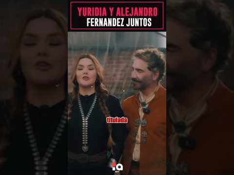 Yuridia and Alejandro Fernández together