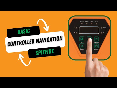 Spitfire Pumps - Basic Controller Navigation