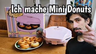 Ich teste rosa billo Donut Maker von Bestron Sweet Dreams - taugt der was?