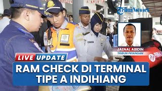 Jelang Arus Mudik Tahun Baru di Terminal Tipe A Indihiang Tasikmalaya, Forkopimda Gelar Ramp Check