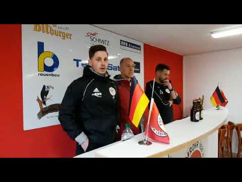 Daniel Wilde, Trainer TSG Pfeddersheim, nach dem 2:1 in Salmrohr