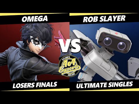 4o4 Smash Night 72 Losers Finals - omega (Sephiroth, Joker) Vs. Rob Slayer (ROB) SSBU Ultimate