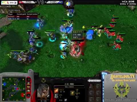 Lyn (O) VS Infi (H) - WC3 - WCA China V Korea