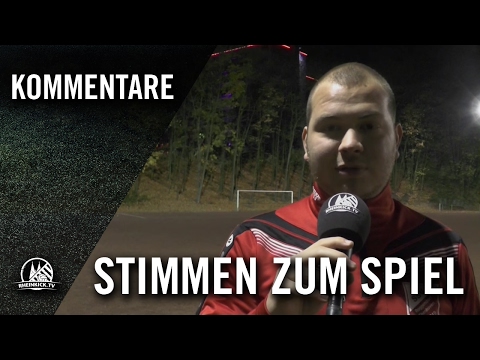 Die Stimmen zum Spiel (ESV Olympia Köln II - SSV Roggendorf/Thenhoven II) | RHEINKICK.TV