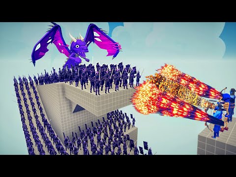 100x SAMURAI ARMY + GIANT BEAST vs 3x EVERY GOD - Totally Accurate Battle Simulator TABS