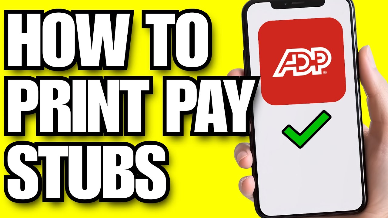 How To Print Pay Stubs In ADP Workforce Now (2026)