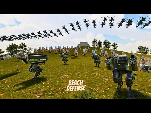 212th AIRBORNE & ARC TROOPERS DEFENSE vs 6,000,000 PREDATORS,WARGOR-Ultimate Epic Battle Simulator 2