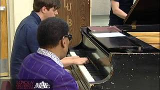Henry Butler Instructs the Loyola Jazz Combo