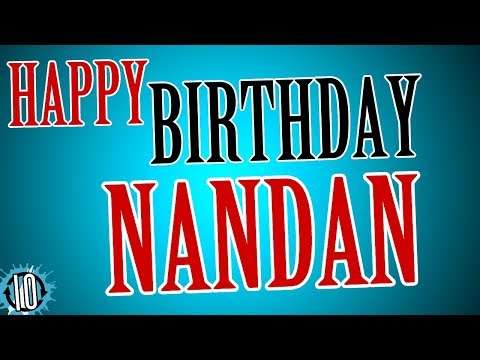 HAPPY BIRTHDAY NANDAN! 10 Hours Non Stop Music & Animation For Party Time #Birthday #Nandan