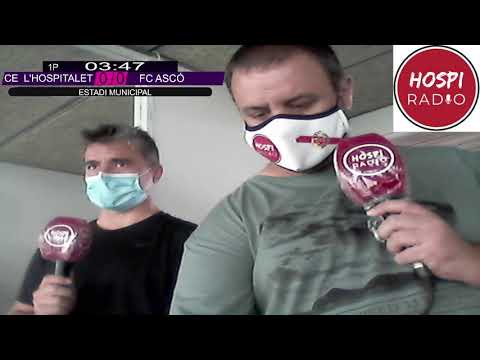 Narración partido C. E. l'Hospitalet - F. C. Ascó temporada 21-22