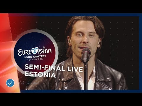 Estonia - LIVE - Victor Crone - Storm - First Semi-Final - Eurovision 2019