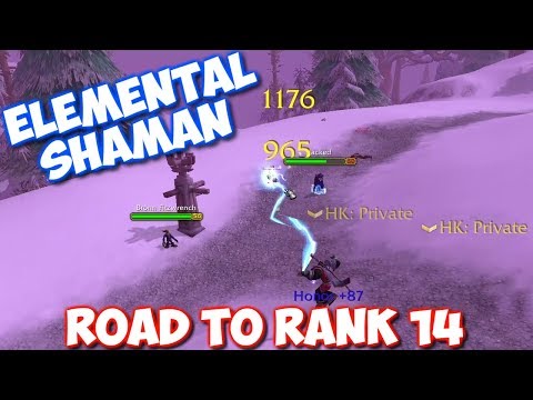 Road To Rank 14 Begins!! Elemental Shaman WPvP Classic