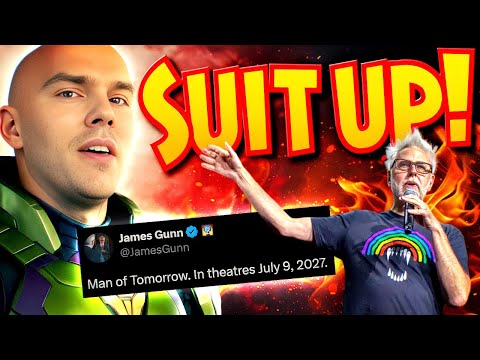 JUST IN! James Gunn Reveals "Superman: Man of Tomorrow" — Sequel Arrives 2027