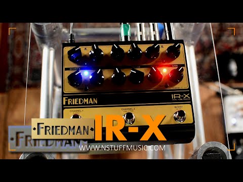 Педаль преамп для электрогитары FRIEDMAN IR-X - фото 1 - id-p2525447283