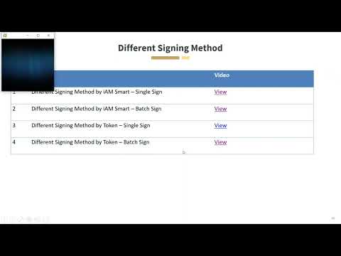Digital Signing Function