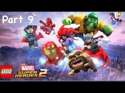 Lego Marvel Superheros 2 Walkthrough Gameplay part 9 (No Commentary)