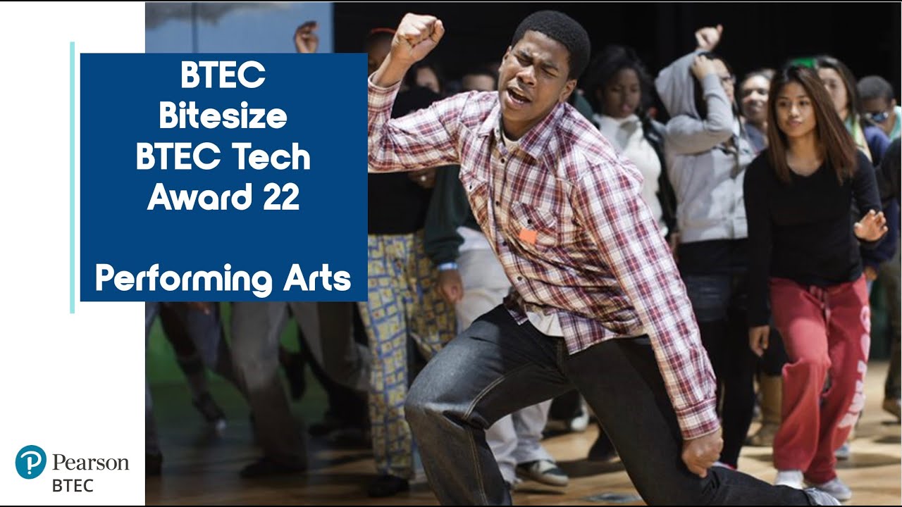 BTEC Bitesize- Assessment Evidence Guidance - BTEC Tech Award (2022) Performing Arts